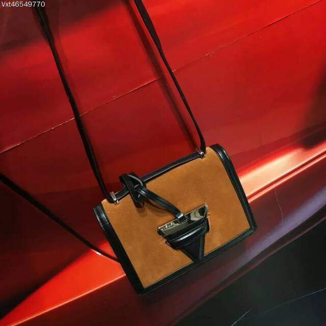 2016 Loewe Barcelona Shoulder Bag in Camel