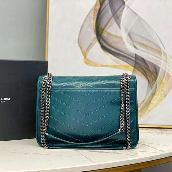 2020 SAINT LAURENT NIKI MEDIUM IN CRINKLED VINTAGE LEATHER