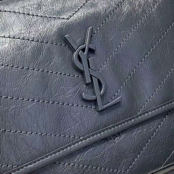 2020 SAINT LAURENT NIKI MEDIUM IN CRINKLED VINTAGE LEATHER