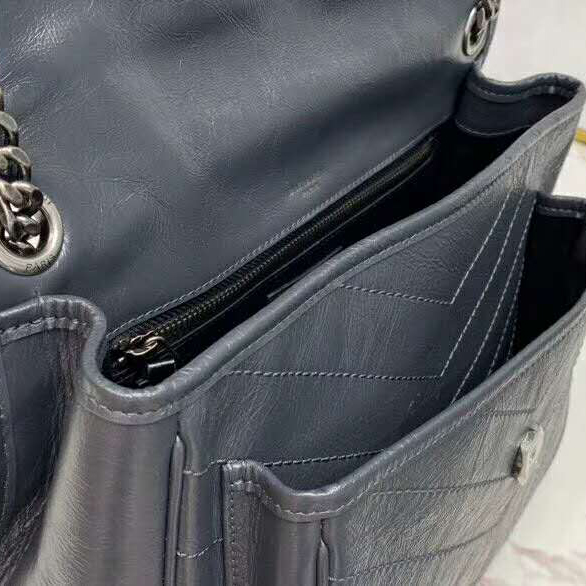 2020 SAINT LAURENT NIKI MEDIUM IN CRINKLED VINTAGE LEATHER