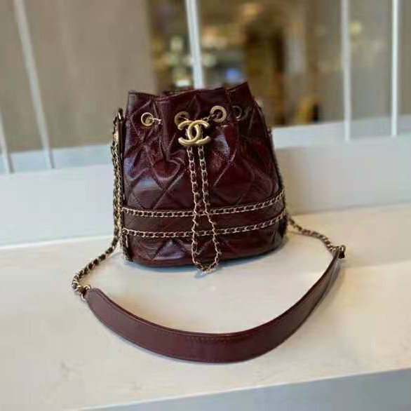 2021 Chanel drawstring bag