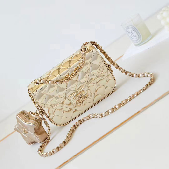 2024 CHANEL MINI FLAP BAG & STAR COIN PURSE