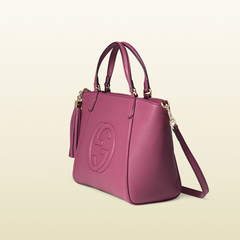 Gucci soho leather top handle bag